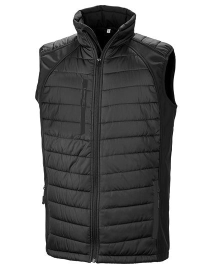Recycled Compass Padded Softshell Gilet