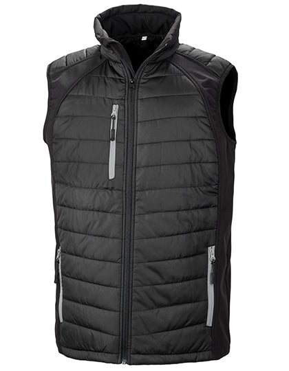 Recycled Compass Padded Softshell Gilet