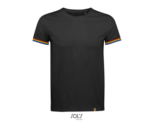 Men's Short Sleeve T-Shirt Rainbow