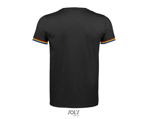 Men's Short Sleeve T-Shirt Rainbow