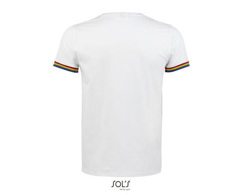 Men's Short Sleeve T-Shirt Rainbow