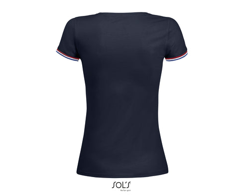 Women's Short Sleeve T-Shirt Rainbow