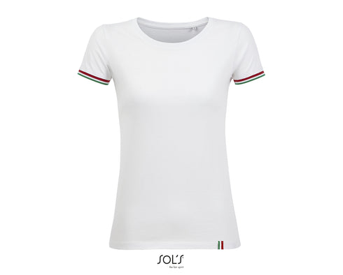 Women's Short Sleeve T-Shirt Rainbow