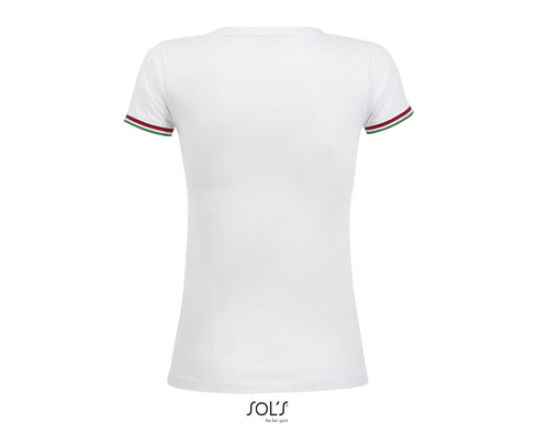 Women's Short Sleeve T-Shirt Rainbow