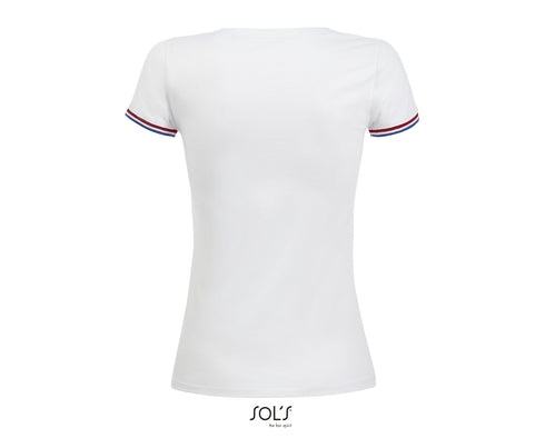 Women's Short Sleeve T-Shirt Rainbow