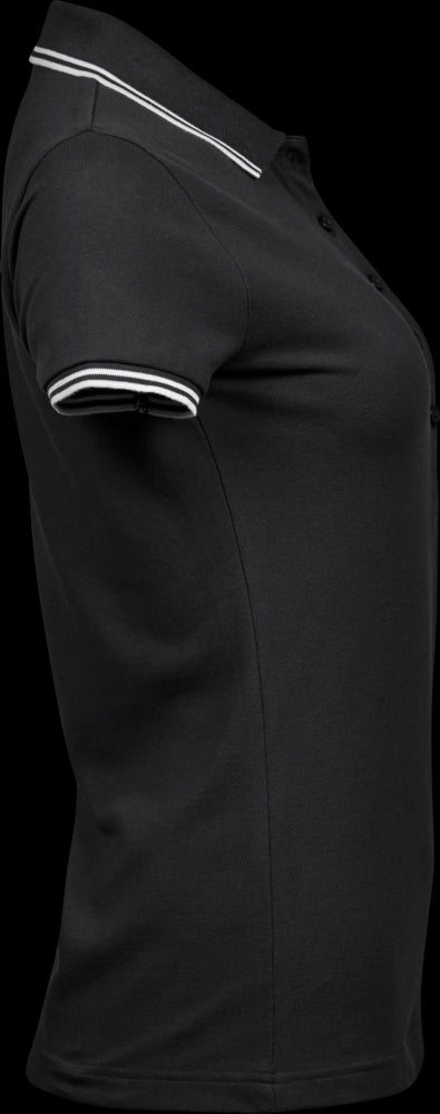 Women´s Luxury Stripe Stretch Polo