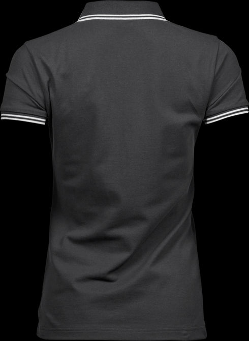 Women´s Luxury Stripe Stretch Polo