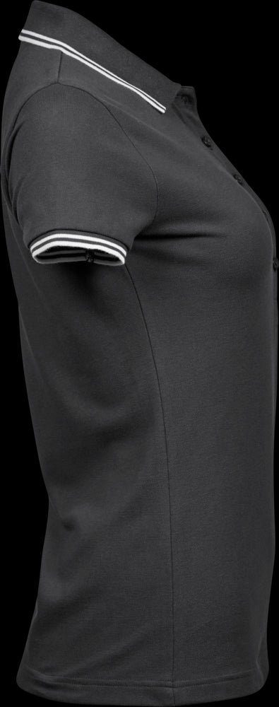 Women´s Luxury Stripe Stretch Polo