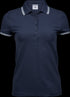 Women´s Luxury Stripe Stretch Polo