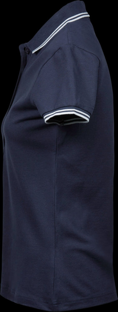 Women´s Luxury Stripe Stretch Polo