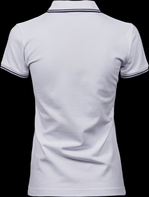 Women´s Luxury Stripe Stretch Polo