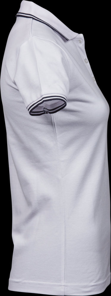 Women´s Luxury Stripe Stretch Polo