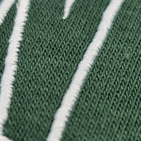 Stay Green Organic Hoodie - simple outline