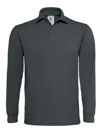 Unisex Polo Heavymill Long Sleeve