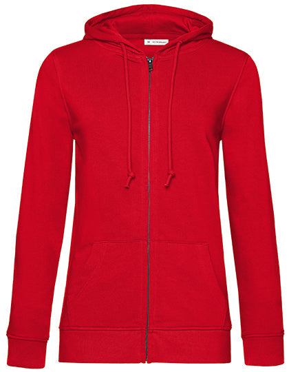 Women´s Organic Zipped Hood Jacket