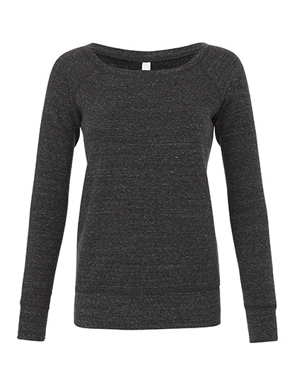 Women's Sponge Fleece Wide Neck Sweatshirt