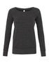 Women's Sponge Fleece Wide Neck Sweatshirt