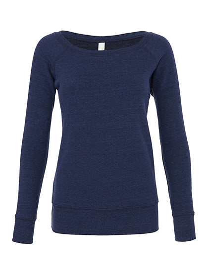 Women's Sponge Fleece Wide Neck Sweatshirt