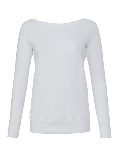 Women's Sponge Fleece Wide Neck Sweatshirt