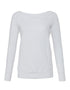 Women's Sponge Fleece Wide Neck Sweatshirt
