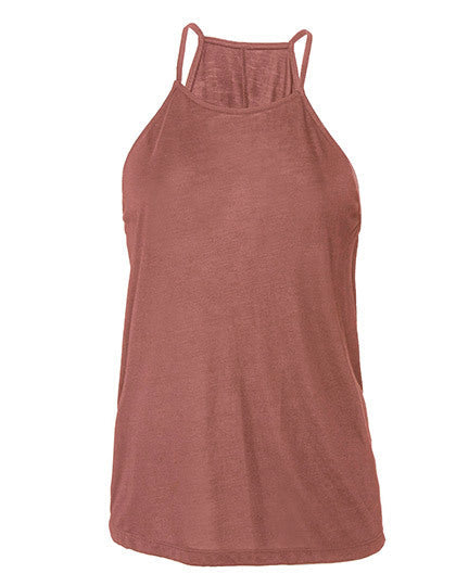 Women's Flowy High Neck Tank