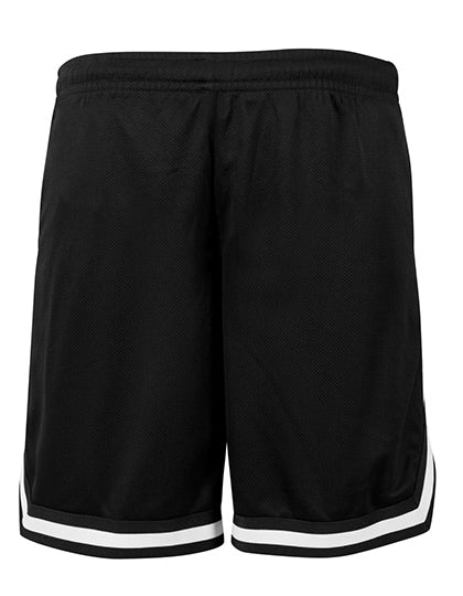 Two-tone mesh shorts