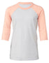 Youth 3/4 Sleeve Baseball Tee