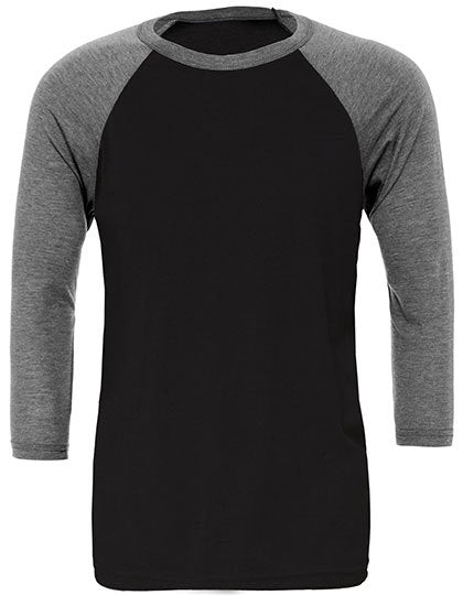 Unisex 3/4 Sleeve Baseball T-Shirt