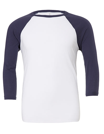Unisex 3/4 Sleeve Baseball T-Shirt
