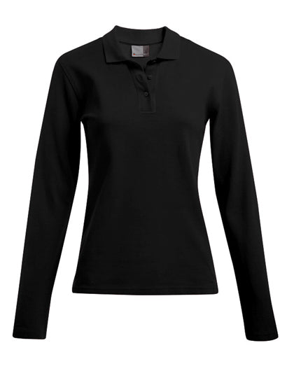 Women's Heavy Polo Long Sleeve