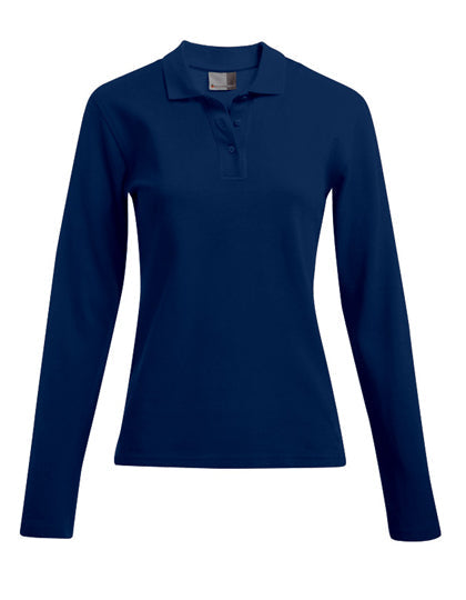 Women's Heavy Polo Long Sleeve