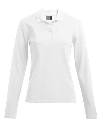 Women's Heavy Polo Long Sleeve