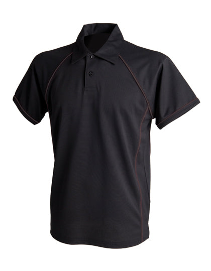 Men's Piped Performance Polo