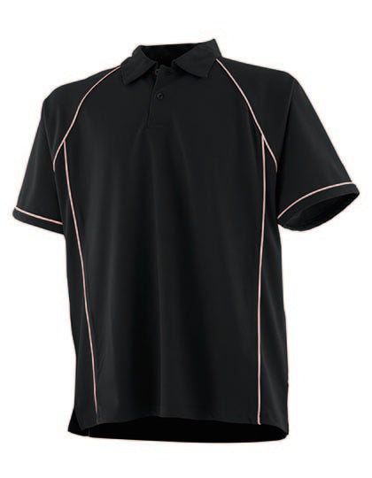 Men's Piped Performance Polo