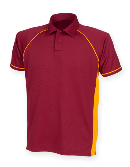 Men's Piped Performance Polo