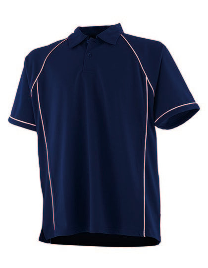 Men's Piped Performance Polo