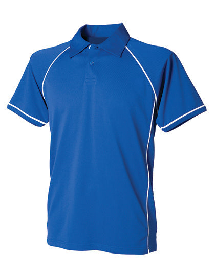 Men's Piped Performance Polo