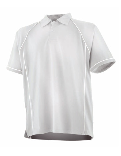 Men's Piped Performance Polo