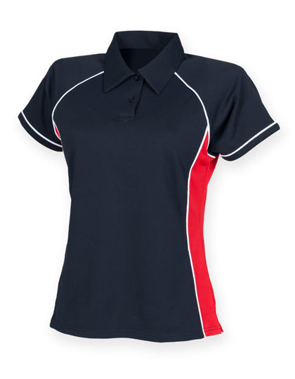 Ladies' Piped Performance Polo