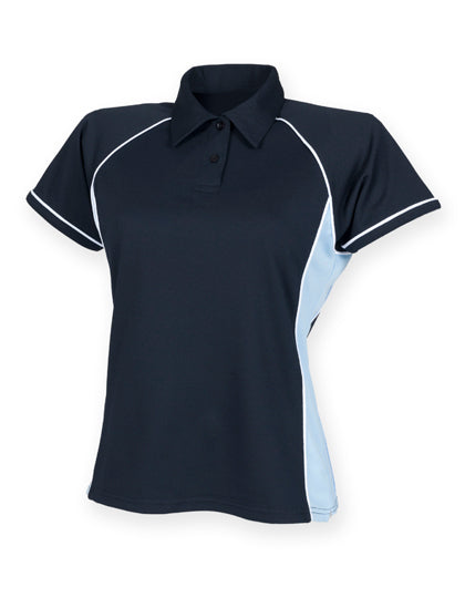 Ladies' Piped Performance Polo