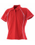 Ladies' Piped Performance Polo