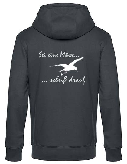 Lüttje Haven Hoodie - "Sei eine Möwe ..." - King Hoodie