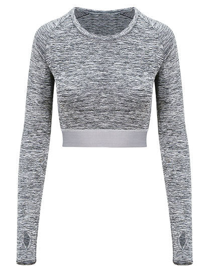 Women's Long Sleeve Crop T