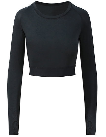 Women's Long Sleeve Crop T