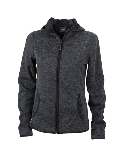 Ladies´ Knitted Fleece Hoody