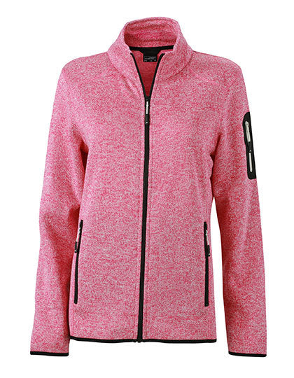 Ladies´ Knitted Fleece Jacket