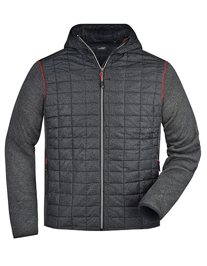 Men´s Knitted Hybrid Jacket