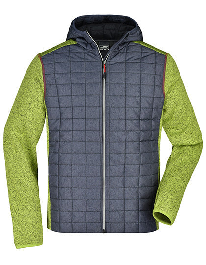 Men´s Knitted Hybrid Jacket