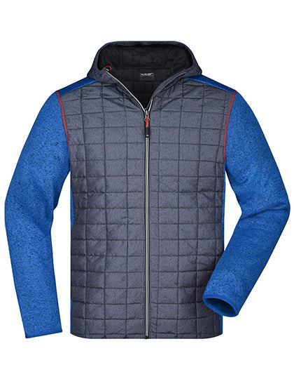 Men´s Knitted Hybrid Jacket