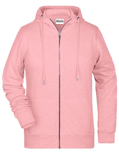 Ladies´ Zip-Hoody - Untergröße / Übergröße
